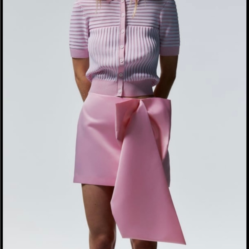 Zara - Maxi bow skirt limited edition
